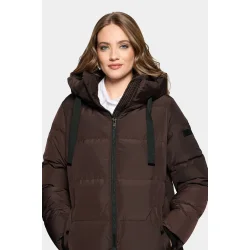 CAMILLA COAT COFFEE BROWN