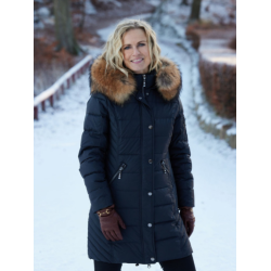 ALFA FUR-BLACK/NATUR