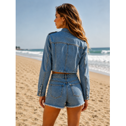 NAPOLEON SHORTS S9346M-JEANS