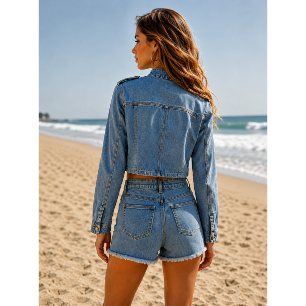 NAPOLEON SHORTS S9346M-JEANS