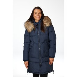 ELITA FUR-NAVY/NATUR