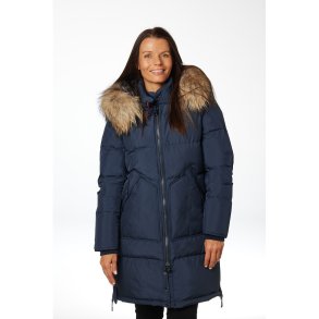 ELITA FUR-NAVY/NATUR