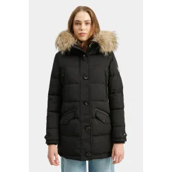 SPARROW FUR-BLACK/NATUR