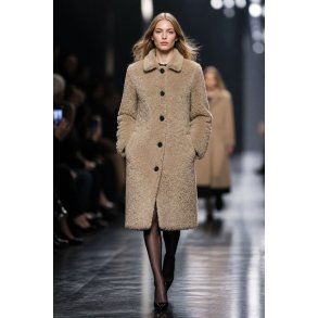 NOMADRID FAUX COAT 40447-TAUPE