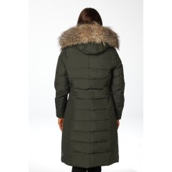 ALETT FUR-HUNTERGREEN/NATUR