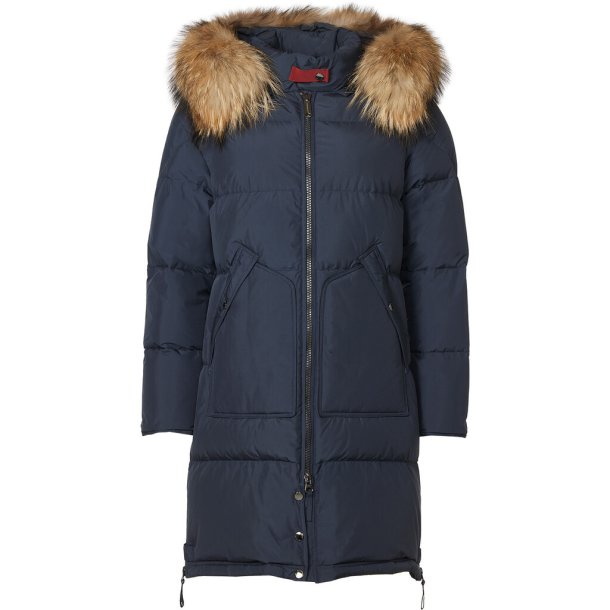 ELITA FUR-NAVY/NATUR