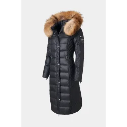 KESHA FUR-BLACK/NATUR