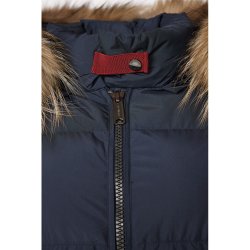 ELITA FUR-NAVY/NATUR