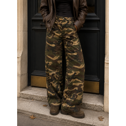 CAMOUFLAGE PANTS JE-605-ARMY