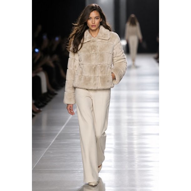 NOOSLO FAUX JACKET 40470-BEIGE