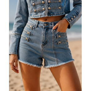 NAPOLEON SHORTS S9346M-JEANS
