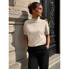 PULL STRASS 83575-BEIGE