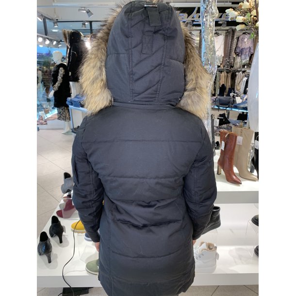 KENDALL FUR-BLACK/NATUR