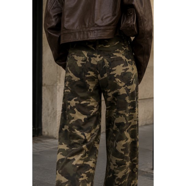 CAMOUFLAGE PANTS JE-605-ARMY