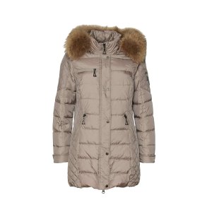 JESSI 2606 DOWN/FUR-TAUPE