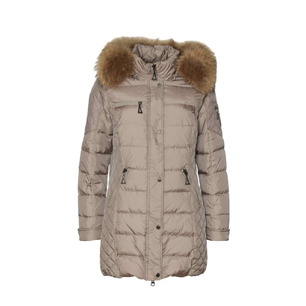 JESSI 2606 DOWN/FUR-TAUPE