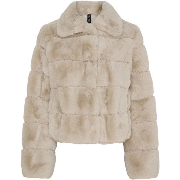 NOOSLO FAUX JACKET 40470-BEIGE