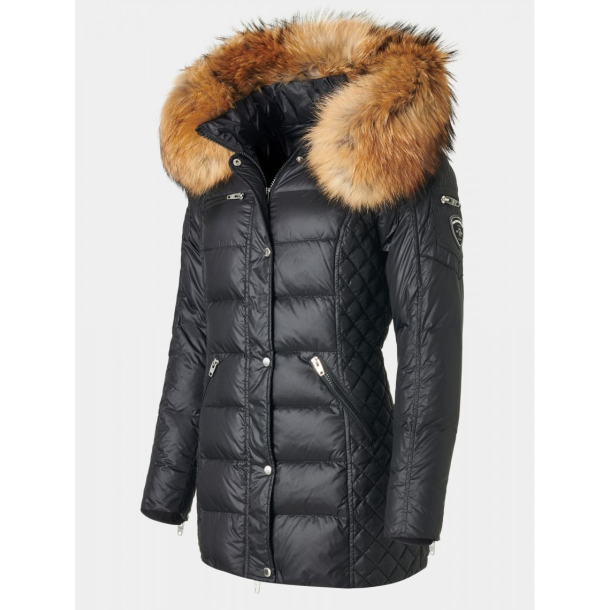 BEAM MID FUR-BLACK/NATUR