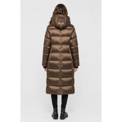 FAWN DOWN COAT-BROWN