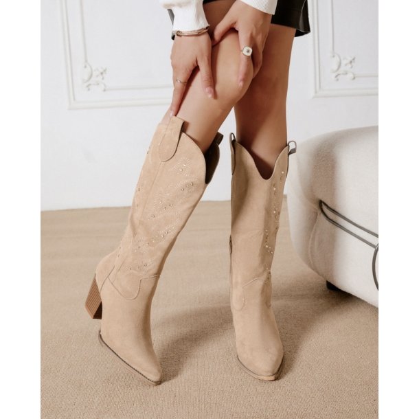 PARIS BOOTS 1-3-831-TAUPE