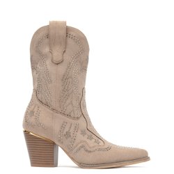 PARIS BOOTS 3-M-824-TAUPE
