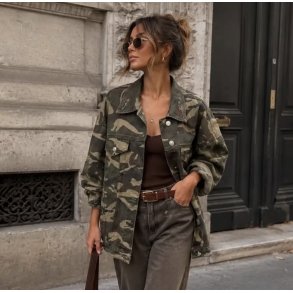 CAMOUFLAGE JACKET JE-603-ARMY