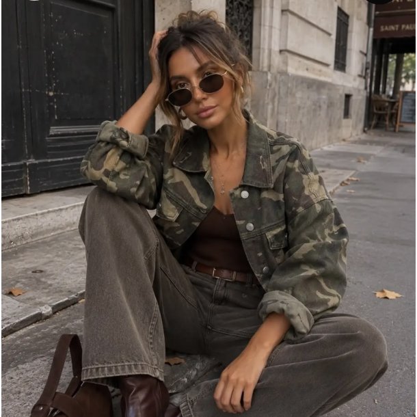 CAMOUFLAGE JACKET JE-603-ARMY