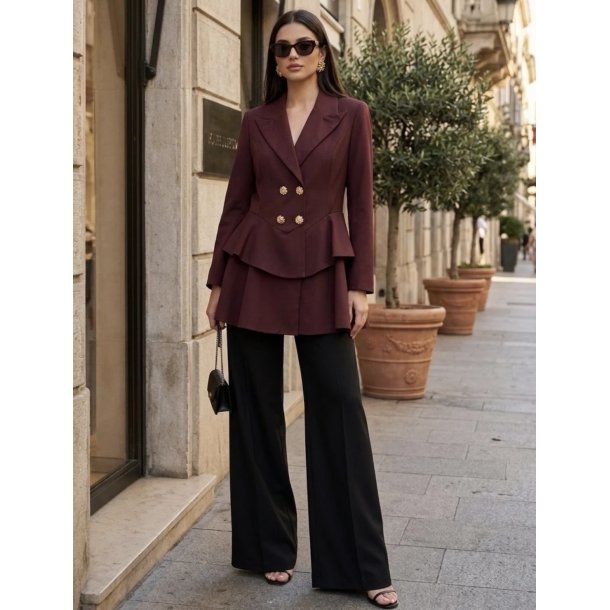 BLAZER 7068-BURGUNDY