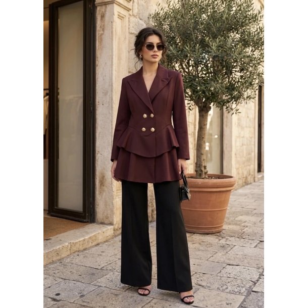 BLAZER 7068-BURGUNDY