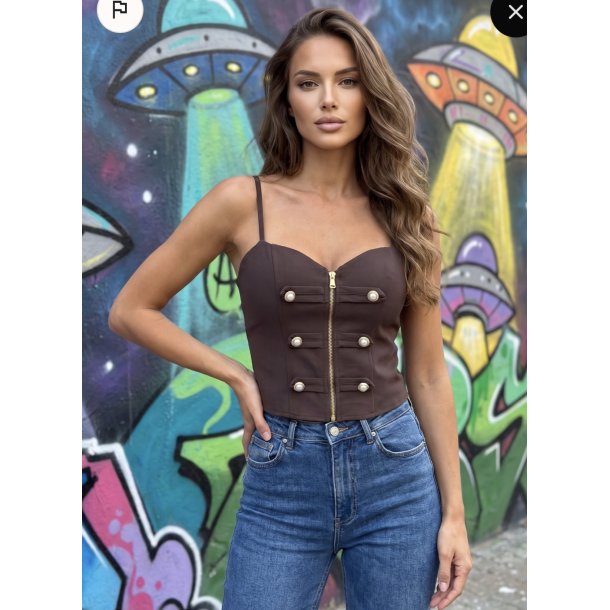 NAPOLEON TOP 7633-BROWN