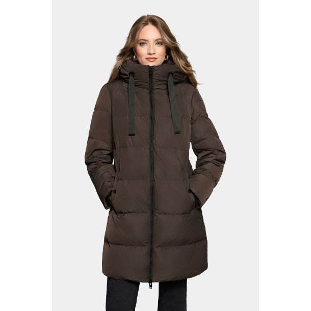 SAMANTHA DOWN JACKET-COFFEE BROWN
