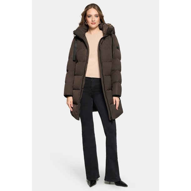SAMANTHA DOWN JACKET-COFFEE BROWN