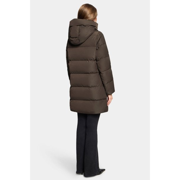 SAMANTHA DOWN JACKET-COFFEE BROWN