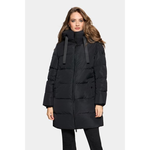 SAMANTHA DOWN JACKET-BLACK