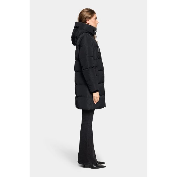 SAMANTHA DOWN JACKET-BLACK