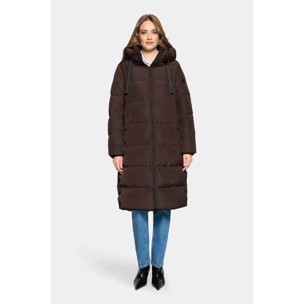 CAMILA DOWN COAT-COFFEE BROWN