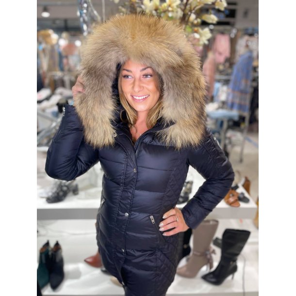 BEAM MID FUR-BLACK/NATUR