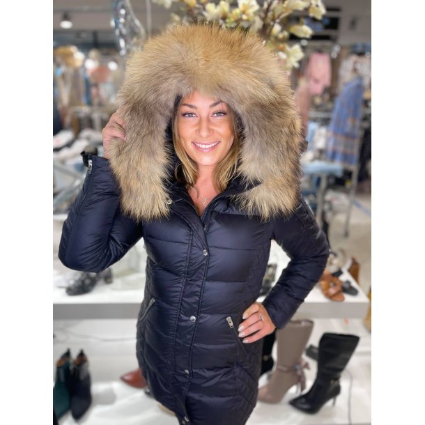 BEAM MID FUR-BLACK/NATUR