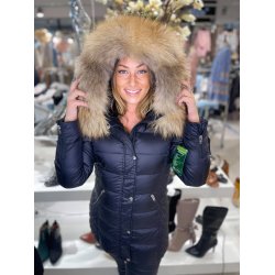 BEAM MID FUR-BLACK/NATUR