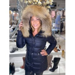 BEAM MID FUR-BLACK/NATUR