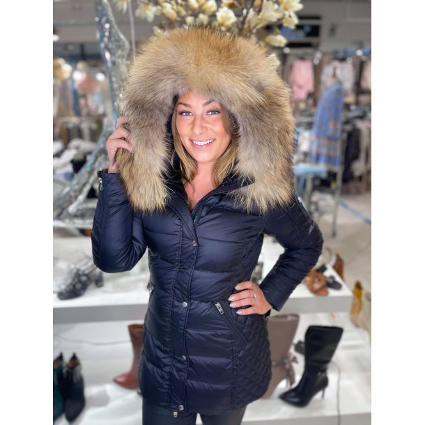 BEAM MID FUR-BLACK/NATUR