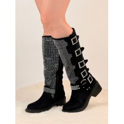 PARIS BOOTS WZ688-116-BLACK