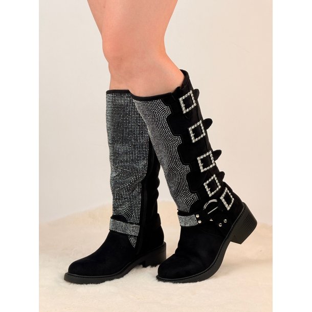 PARIS BOOTS WZ688-116-BLACK
