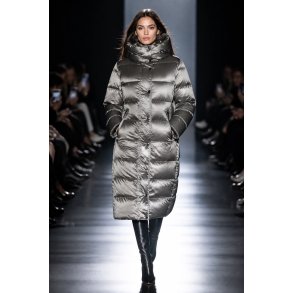 FAWN DOWN COAT-GREY