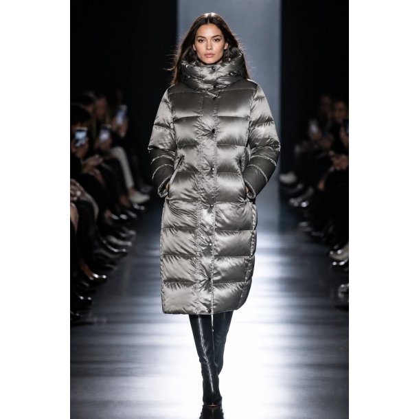 FAWN DOWN COAT-GREY