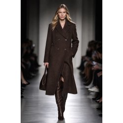 WOOL COAT CHARLOTTE-PINECONE BROWN