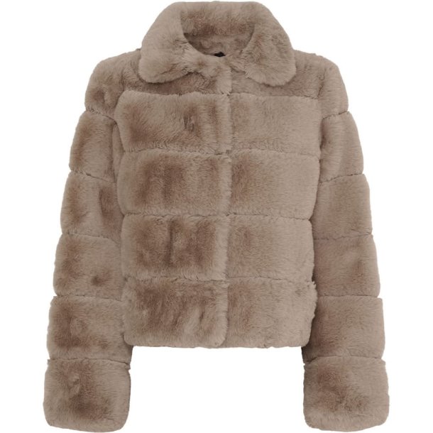 NOOSLO FAUX JACKET 40470-SAND