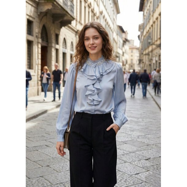 SHIRT TY26171-SKYBLUE