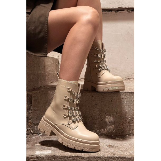 PARIS BOOTS YT011AB-BEIGE