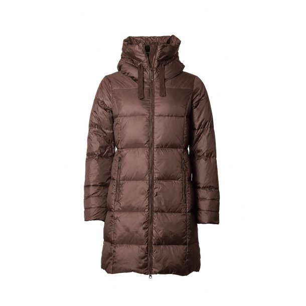 EINA COAT-CHOCOLATE